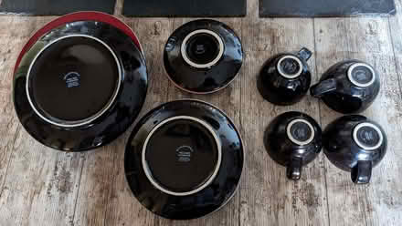 Photo of free John Rocha Pico Red stoneware dinner set (Queens Park MK40) #2