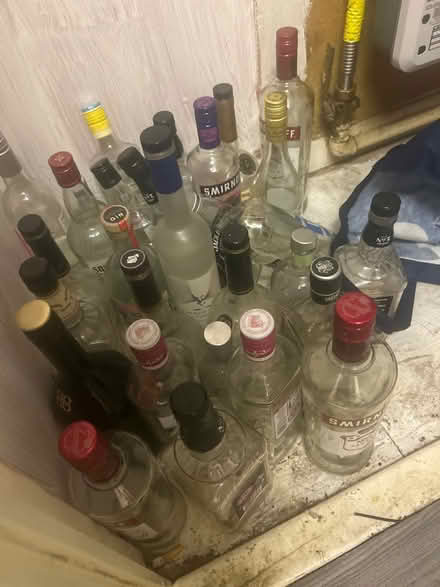 Photo of free Empty bottles of spirits 1ltr (Chesterfield S40) #1