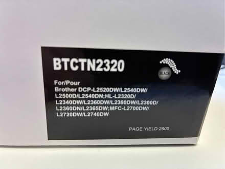 Photo of free 2 x unbranded Brother laser printer black cartridge (Walton Manor OX2) #1