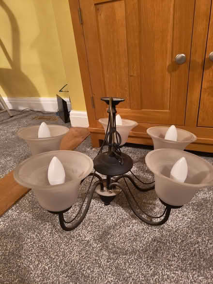 Photo of free 2 large light fittings (Thames Ditton KT7) #1