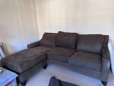 Photo of free Dark green sofa (South Wimbledon SW20) #1