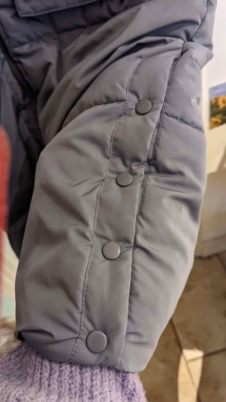 Photo of free Long blue hooded coat (Queens Park MK40) #4