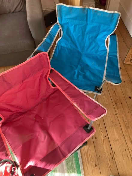 Photo of free 2 camping chairs (Seven sisters near overground) #1