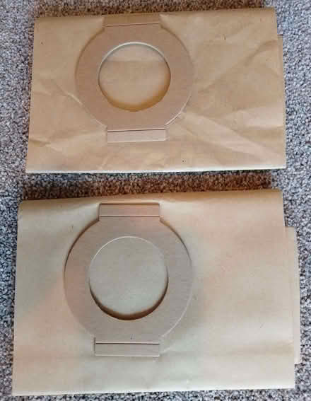 Photo of free Two vacuum cleaner paper dustbags - fit Vaclensa and Hoover (Sapley PE28) #2