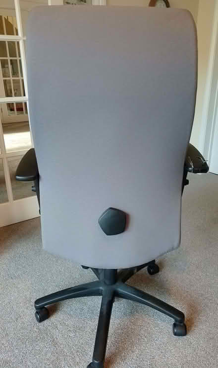 Photo of free Grey high-back office chair (Sapley PE28) #3