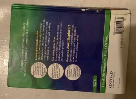 Photo of free Oxford Primary 8+ Dictionary (Croydon) #3