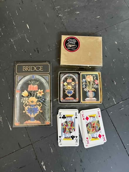 Photo of free Bridge Playing Card & Score card set (Teddington TW11) #1