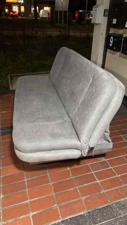 Photo of free Grey sofa bed (Billericay CM12) #2