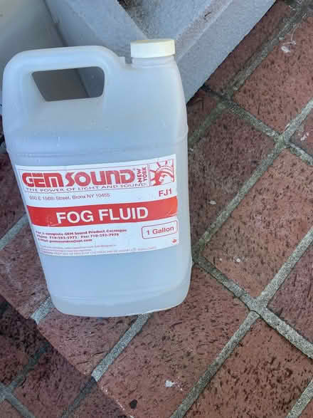 Photo of free Fog fluid (Foothill Boulevard Cupertino) #1