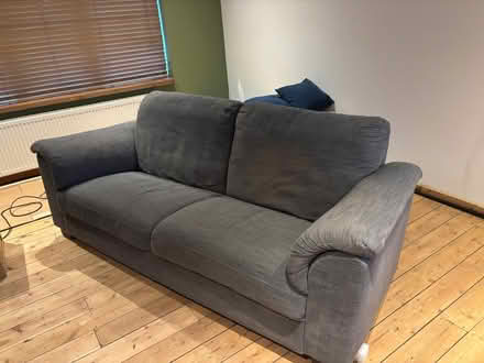 Photo of free Grey sofa (High Heaton) #1