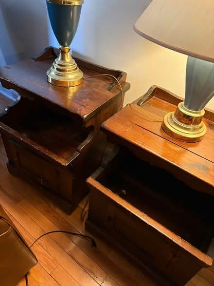 Photo of free Wood end tables (Hartsdale) #1