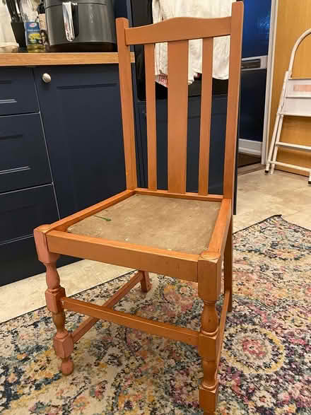 Photo of free Victorian dining chair to upcycle (Worcester WR3) #1