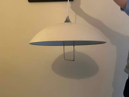 Photo of free White pendant ceiling light (Bromley BR3) #1