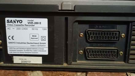 Photo of free VHS tape recorder (Bolstone HR2) #2