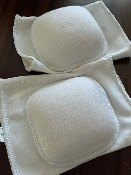 Photo of free Knee pads, white (South Berkeley) #1