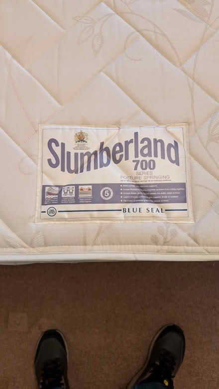 Photo of free double bed 4 draw (leicester LE2 eme) #1