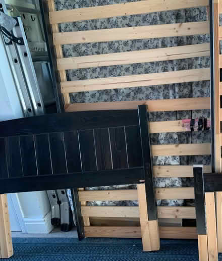 Photo of free Single Bed Wooden Bass only (Northfield B31) #1