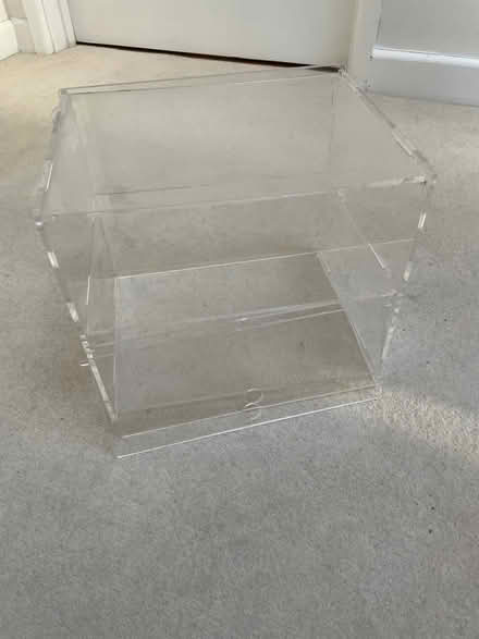 Photo of free Perspex display cabinet (North Road) #1