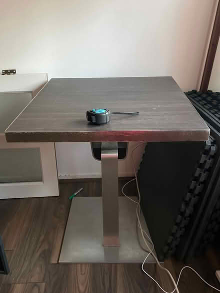 Photo of free Heavy duty square table (Bethnal Green) #1