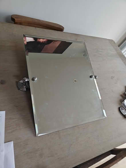 Photo of free Bathroom wall mounted mirror 50 by 40cm dimentions (St Albans AL1) #2