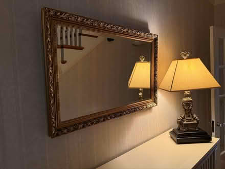 Photo of free Two large gold framed mirrors (Winchester) #2