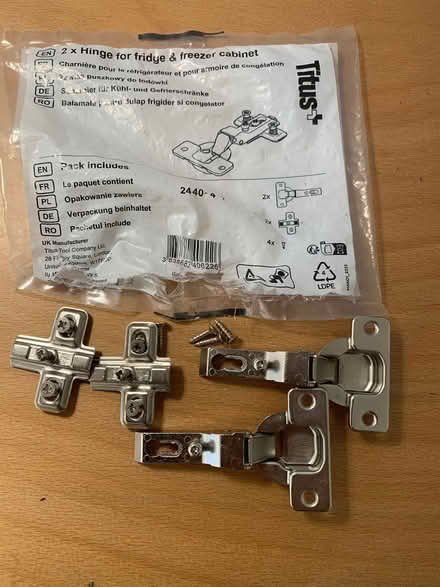 Photo of free Hinges, Fridge Freezer cabinet door (Kinson BH10) #1