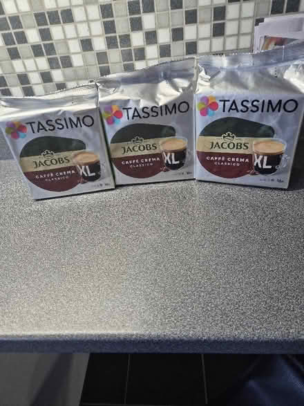 Photo of free Three pack of 16 Tassimo pods (Benfield Valley BN41) #1
