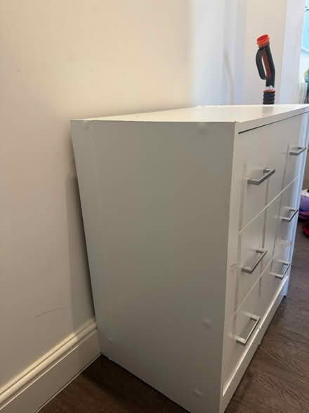 Photo of free Three drawer chest of drawers (Croydon) #3