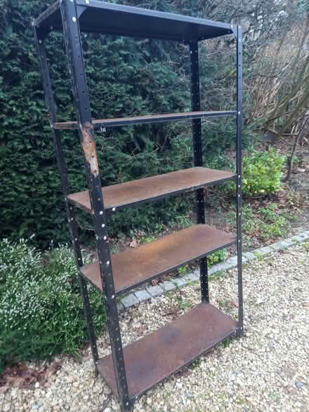 Photo of free Metal shelving unit (SN8 Burbage) #1