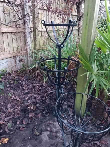 Photo of free Pair of metal basket supports, plus a taller one (Bare LA4) #2