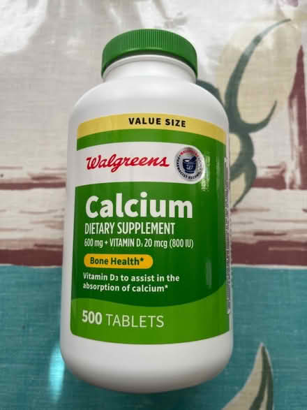 Photo of free Walgreens calcium supplement (Willow Glen) #1