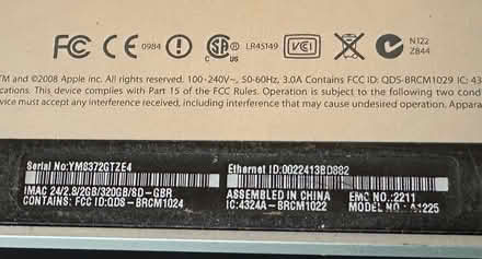 Photo of free 2009 iMac (Hampstead Heath) #2