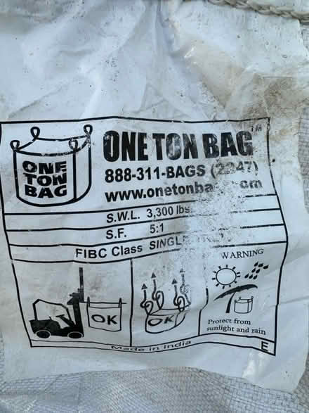 Photo of free Cubic Yard Bag (Germantown 20874) #2