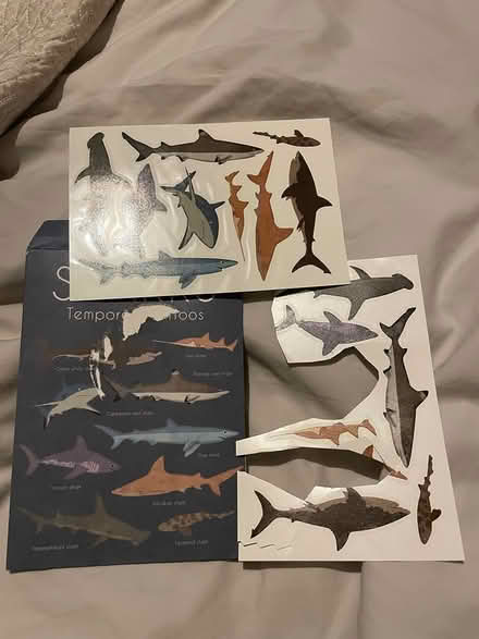 Photo of free Temporary tattoos shark (Abingdon OX14) #1