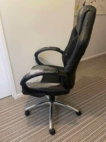 Photo of free Office / Gaming Chair, needs TLC (BH17 9AF) #4