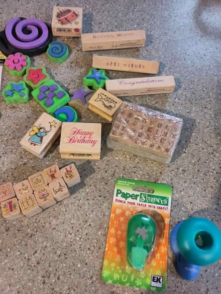Photo of free Assorted crafting/card making bits (Cambridge, CB5) #1