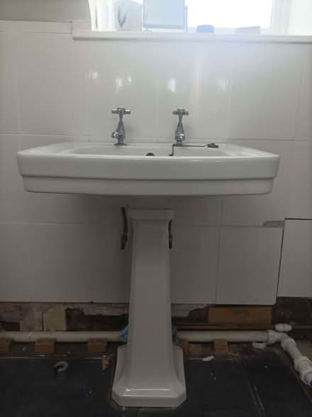 Photo of free Sink for bathroom. Good condition (New Galloway DG7) #2