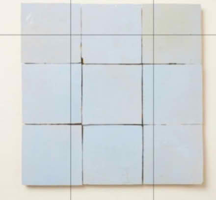 Photo of Light blue tiles. Handmade better (Upper oldfield park) #1