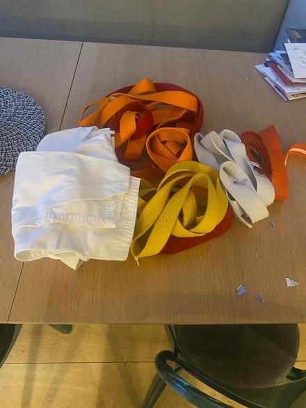 Photo of free Karate outfit and various belts (Dublin 6) #1