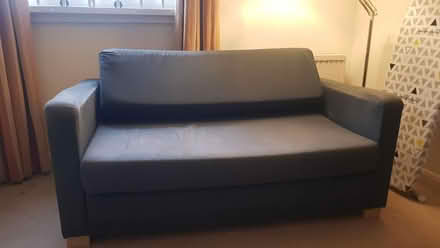 Photo of free Blue IKEA sofa bed (South Lambeth SW8) #1