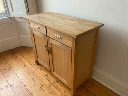 Photo of free Small Oak sideboard (Stockbridge EH3) #2