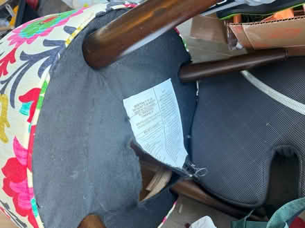 Photo of free Target patterned ottoman (San Jose) #3