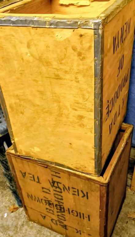 Photo of free Tea chests (West Bognor PO21) #1