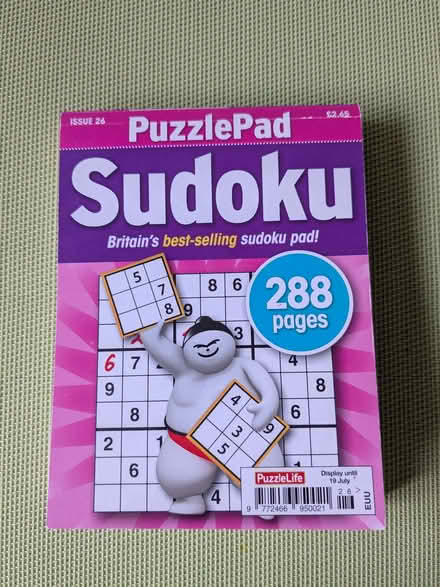 Photo of free Sudoku Pad (Beulah Hill SE19) #1