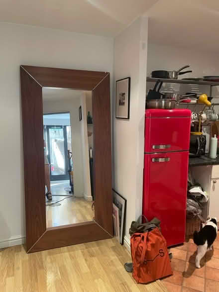 Photo of free Large mahogany mirror 94x190cm (E5 9GA) #1