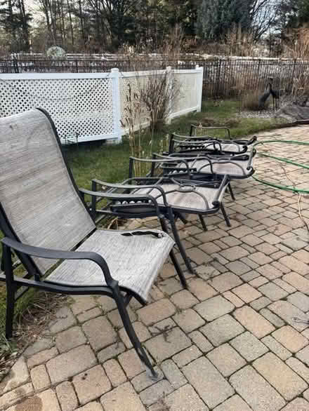 Photo of free Pool/Deck Chairs- Need repair (Fulton, MD 20579) #2