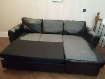 Photo of free Sofa bed, chaise r/h side+storage (Battersea SW8) #3