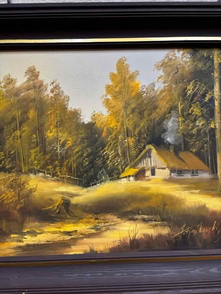 Photo of free Vintage Landscape Painting #2 (Rego Park) #2