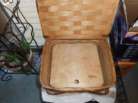 Photo of free wood picnic basket #2