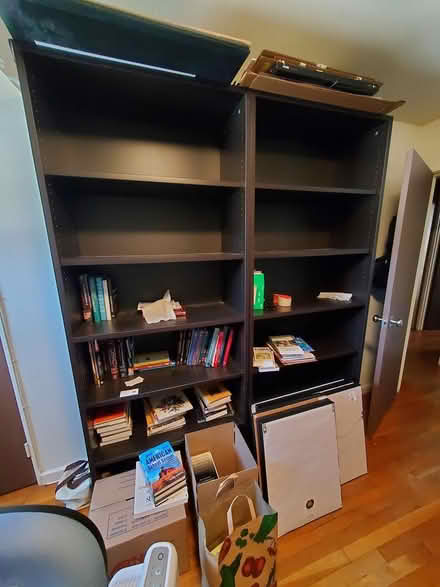 Photo of free tall bookshelves (Vassar College campus) #1